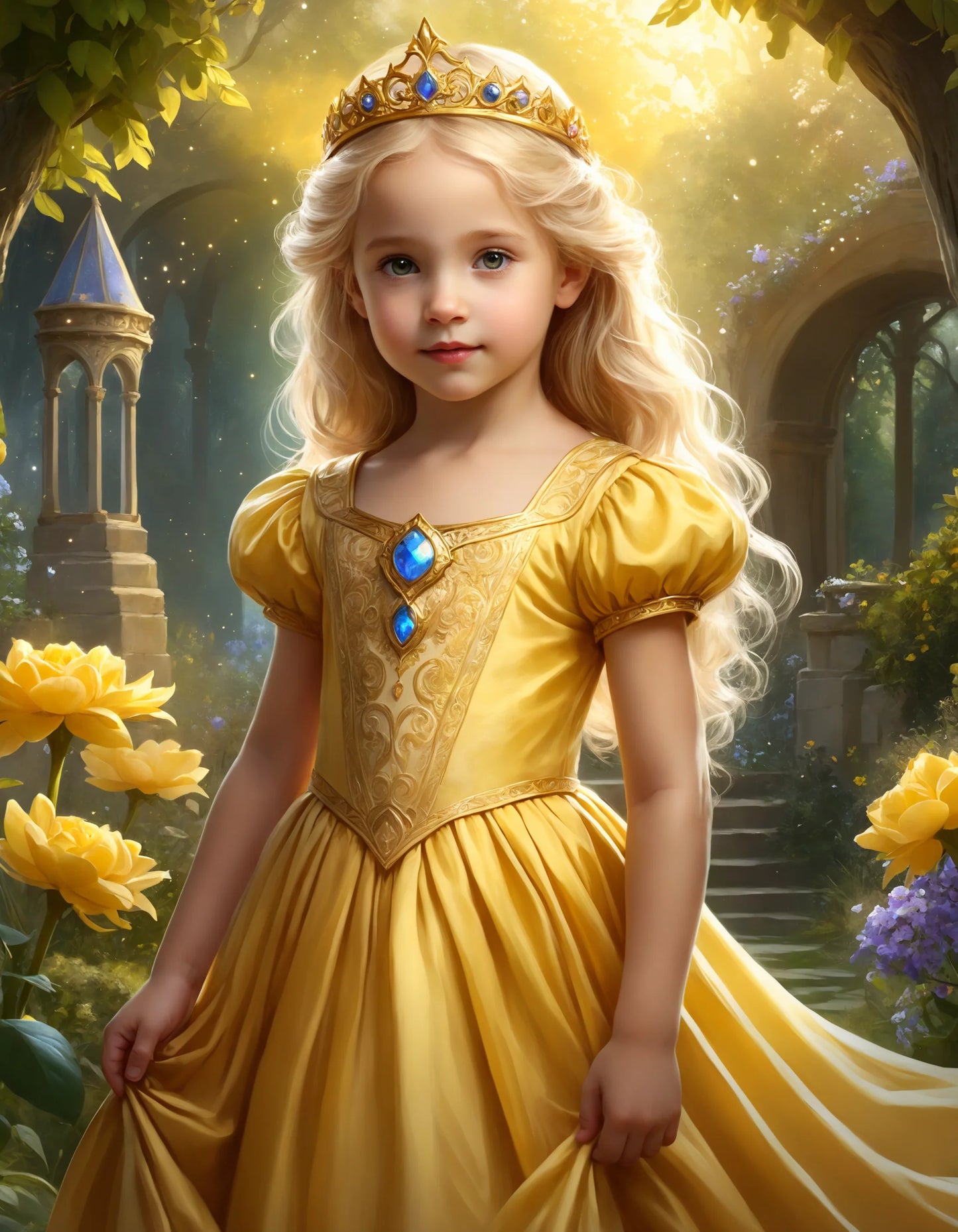🌼 YELLOW PRINCESS
